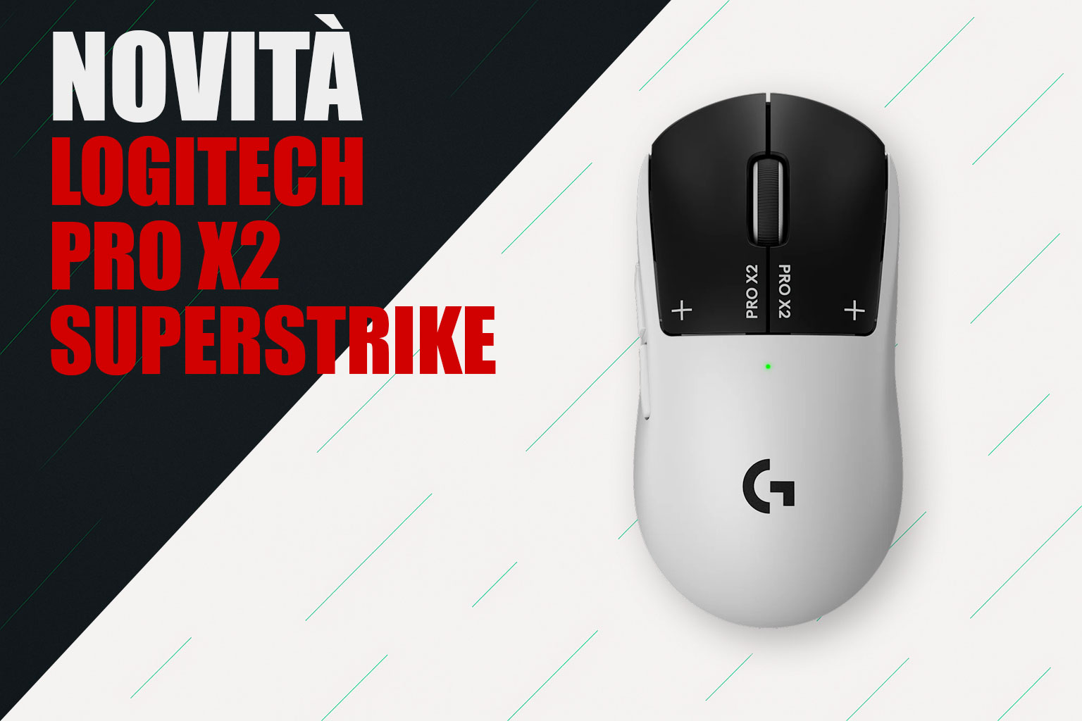 Logitech PRO X2 SUPERSTRIKE: Tutto quello che c'è da sapere