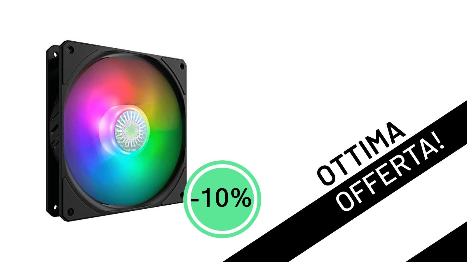 Offerta Esclusiva: La Ventola Cooler Master SickleFlow 140 ARGB con il 10% di Sconto!