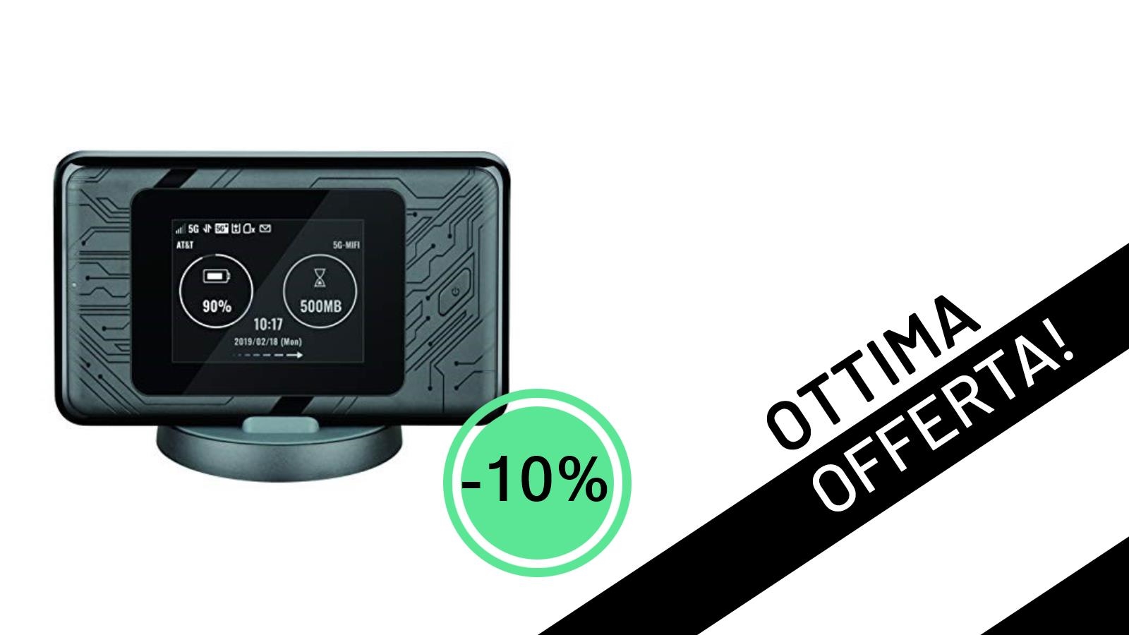 Vola con il 5G: D-Link DWR-2101 Hotspot Mobile Wi-Fi 6 in offerta imperdibile!
