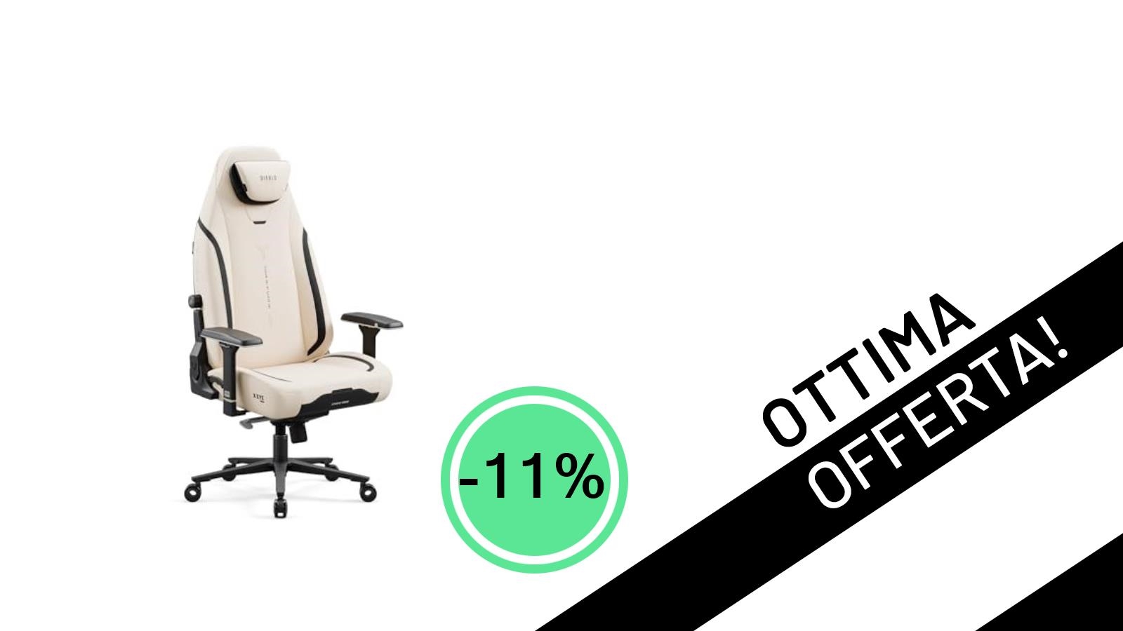 DIABLO X.Eye Prime: La Sedia Gaming Ergonomica che rivoluzionerà il tuo setup, ora con il -11%!