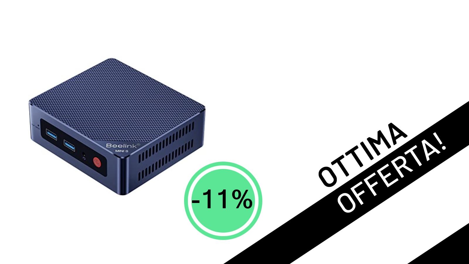 Beelink Mini PC Mini S12: Potenza Compatta per Casa e Ufficio in Offerta Imperdibile!