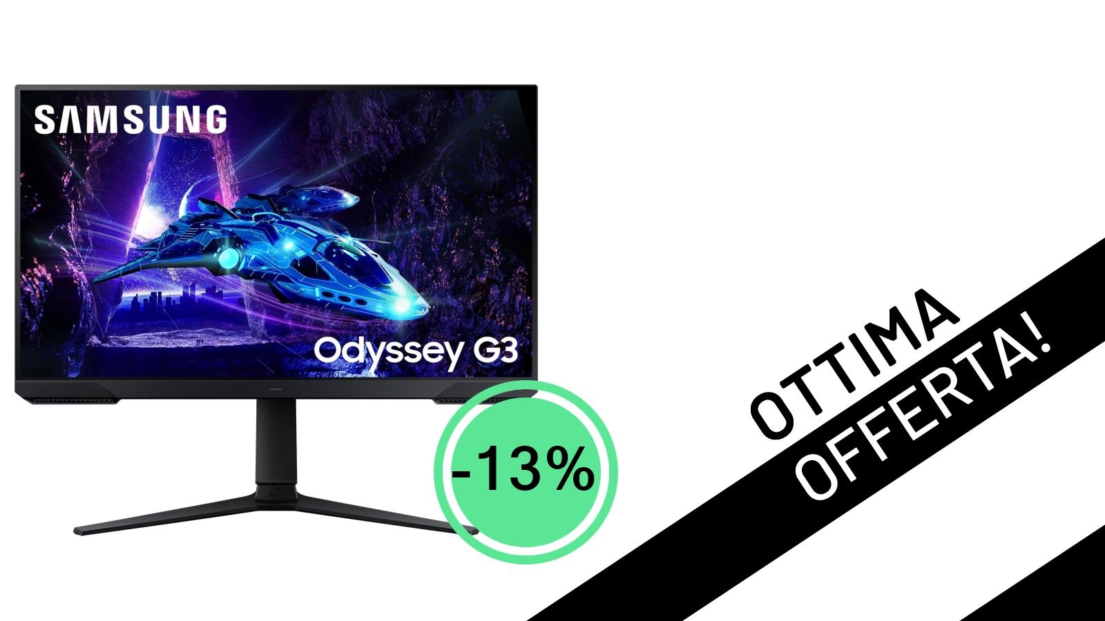 Samsung Odyssey G3: Monitor Gaming da 27" a un Prezzo Incredibile di 129,90€!