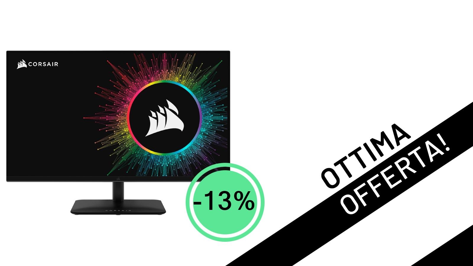 Offerta Imperdibile: Il Monitor Gaming Corsair XENEON 32UHD144-A 4K a soli 699,99€!