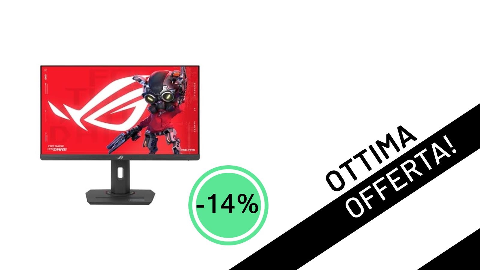 Offerta Imperdibile: L'ASUS ROG Strix XG259CMS da 310 Hz Sfreccia a 299,63€!