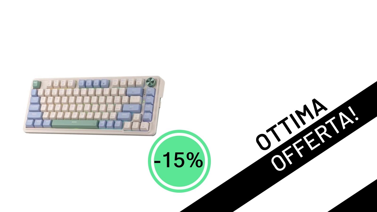 Offerta Imperdibile: La Tastiera Meccanica Redragon K673 Pro Gasket RGB 75% Scontata del 15%!