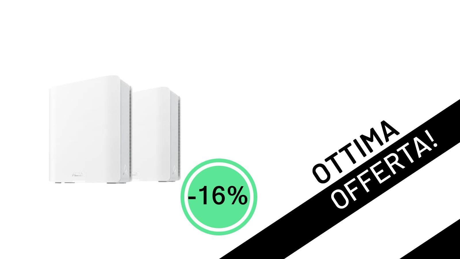 ASUS ZenWiFi BT8 2-Pack: Il WiFi 7 Mesh da 14 Gbps in Offerta Imperdibile!