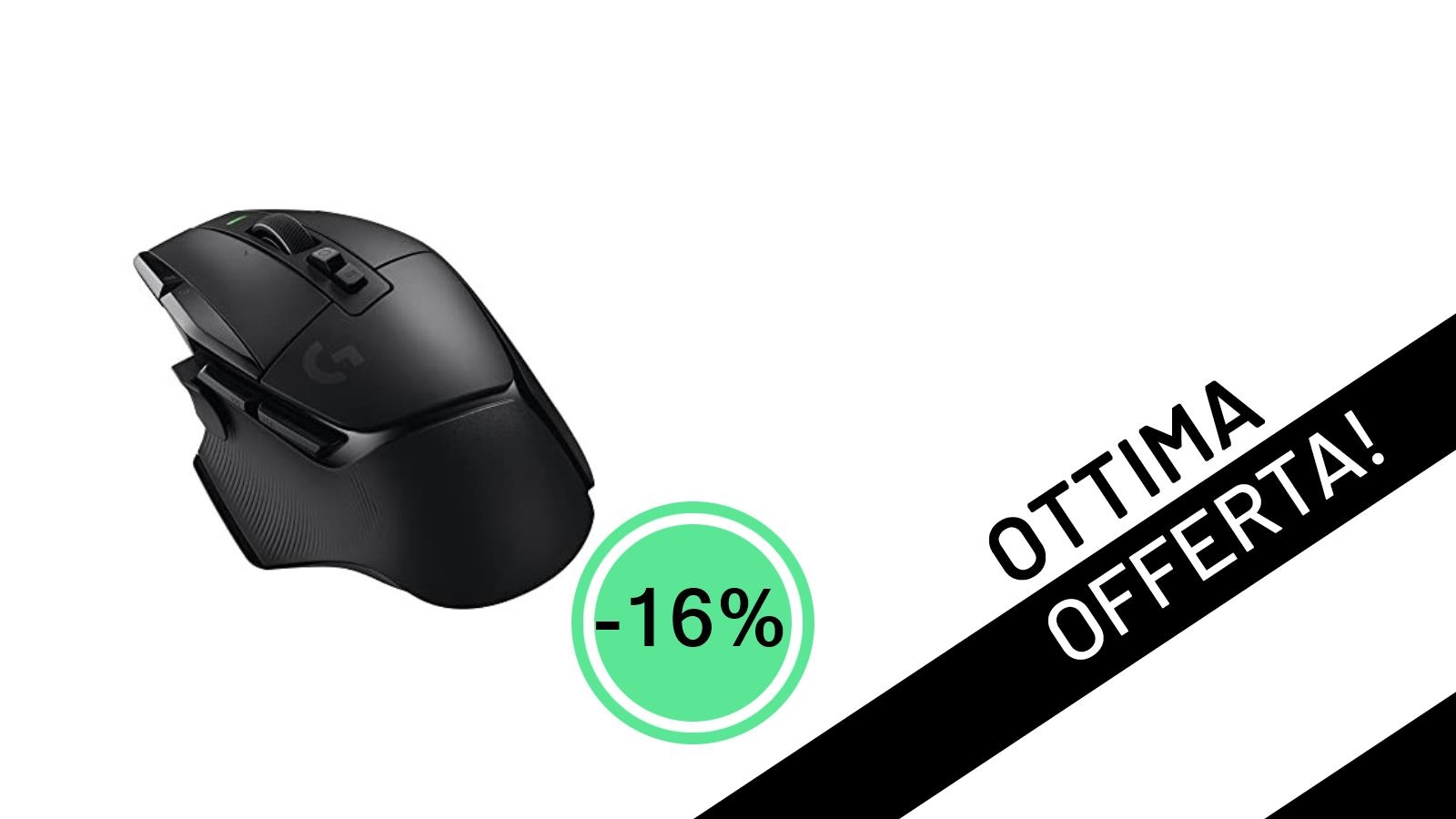 Offerta da non perdere! Il Logitech G G502 X LIGHTSPEED crolla a soli 85,39€: il mouse gaming definitivo è tuo con il -16% di sconto!