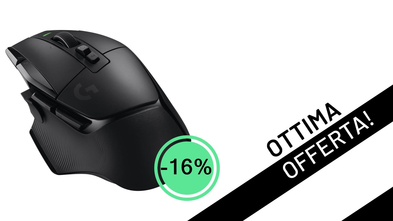 Offerta da non perdere! Il Logitech G G502 X LIGHTSPEED crolla a soli 85,39€: il mouse gaming definitivo è tuo con il -16% di sconto!