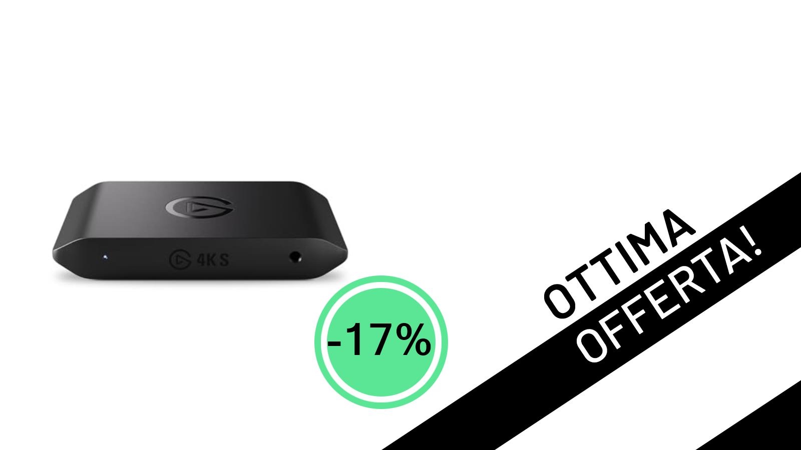 Elgato 4K S: La Scheda di Acquisizione Definitiva per PS5 e Xbox Series X/S ora al Minimo Storico!