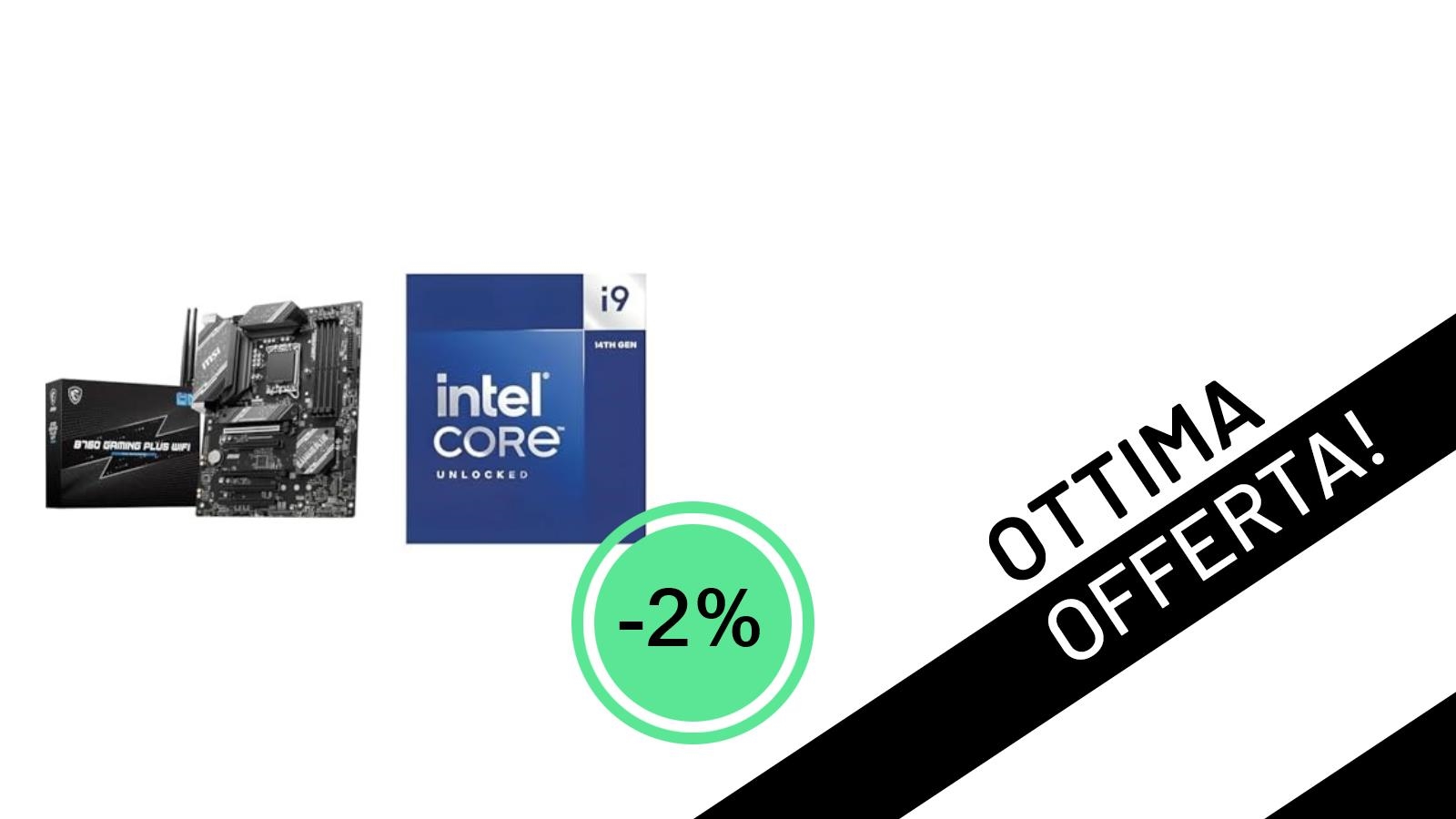 Potenza Inaudita: MSI B760 Gaming Plus WiFi + Intel Core i9-14900K in Offerta Imperdibile!
