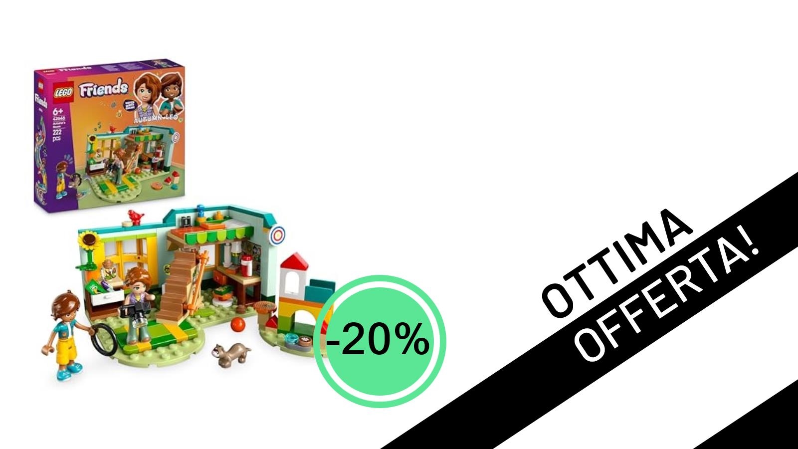 Offerta Imperdibile: LEGO Friends La Camera di Autumn al -20%! Un Mondo di Creatività a Soli 15,99€