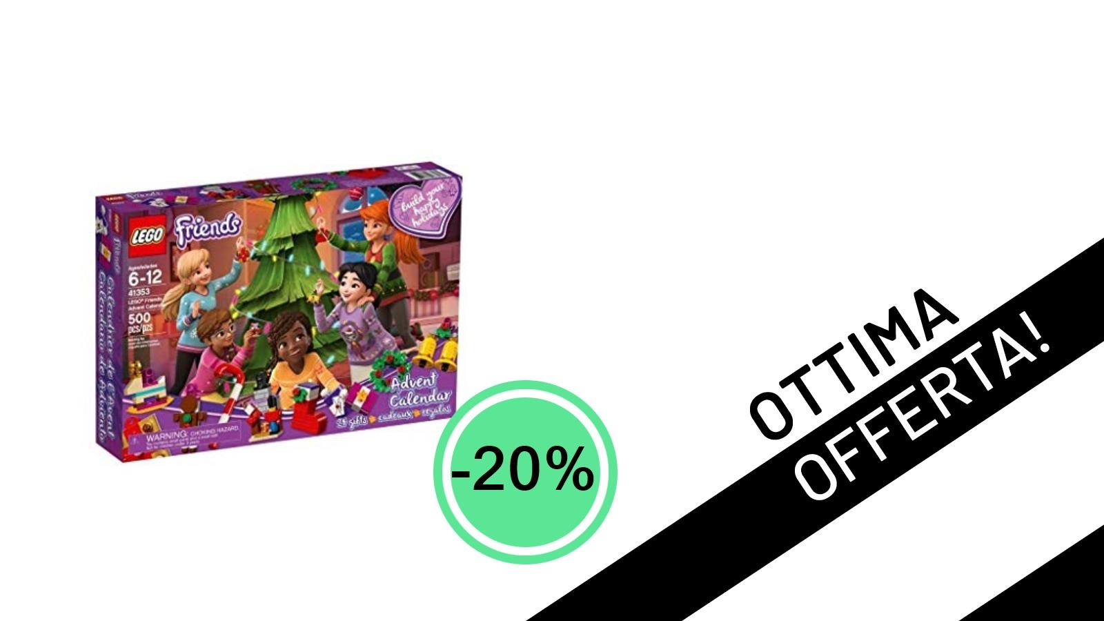 Non Perdere l'Offerta: LEGO Friends Calendario dell'Avvento 41353 a Soli 32,01€!