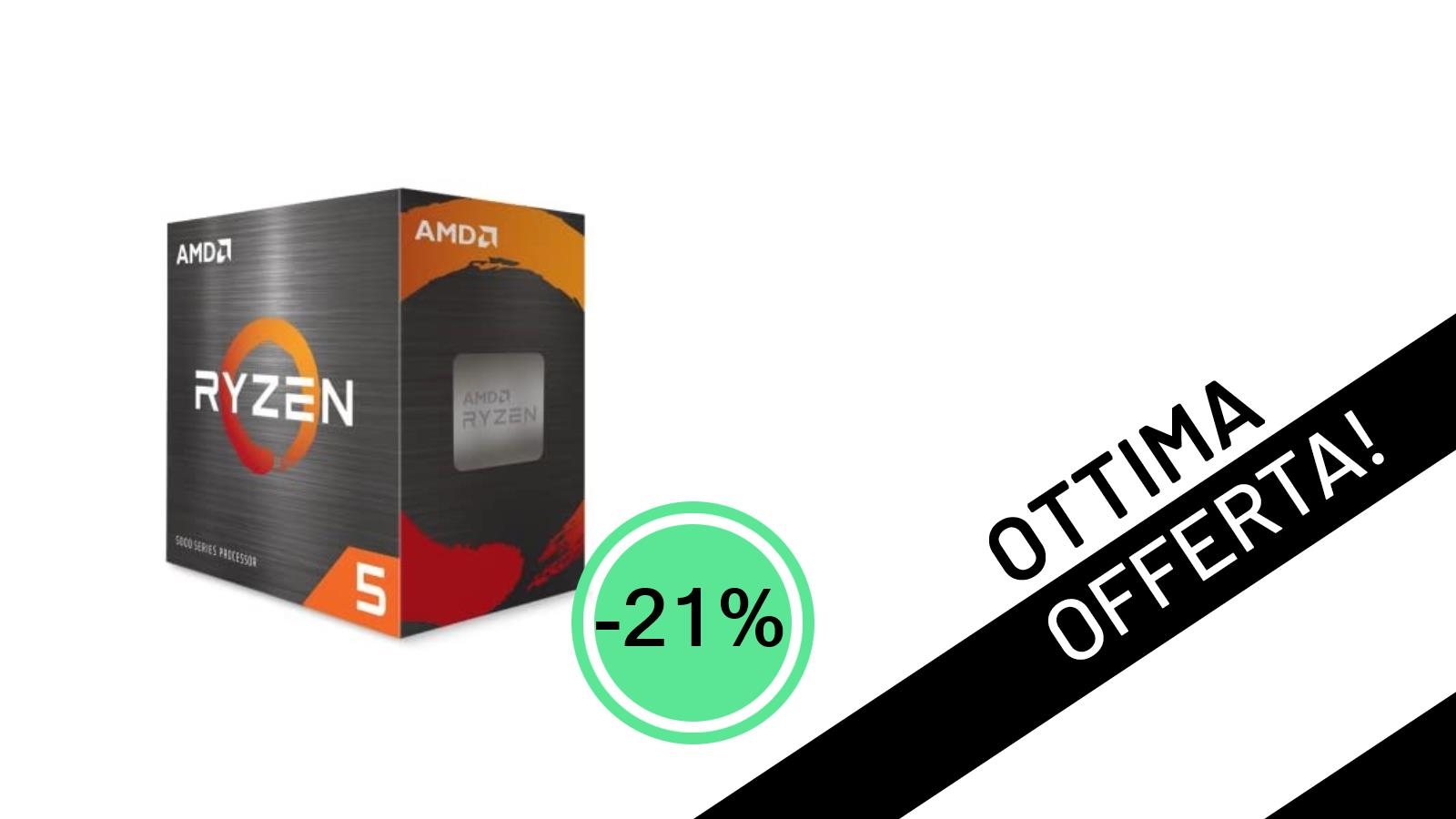 AMD Ryzen 5 5500: Il Processore 6 Core/12 Thread a un Prezzo Incredibile di 77,59€!