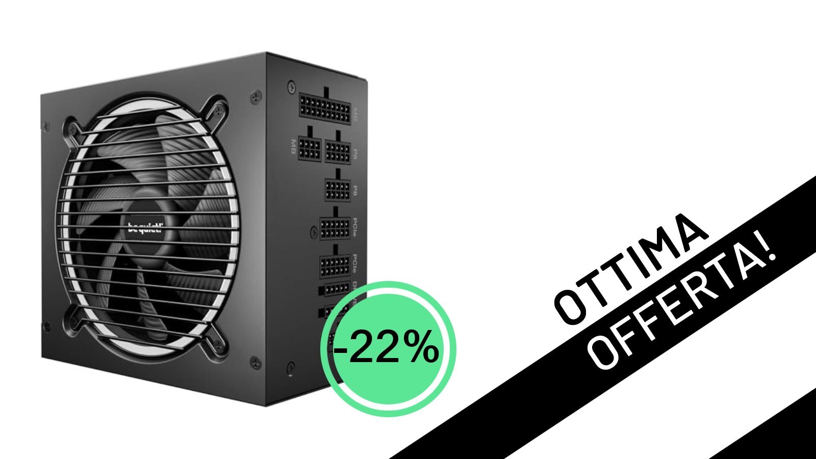 Potenza e Silenzio al Miglior Prezzo: be quiet! Pure Power 13 M 850W Scontato del 22%!