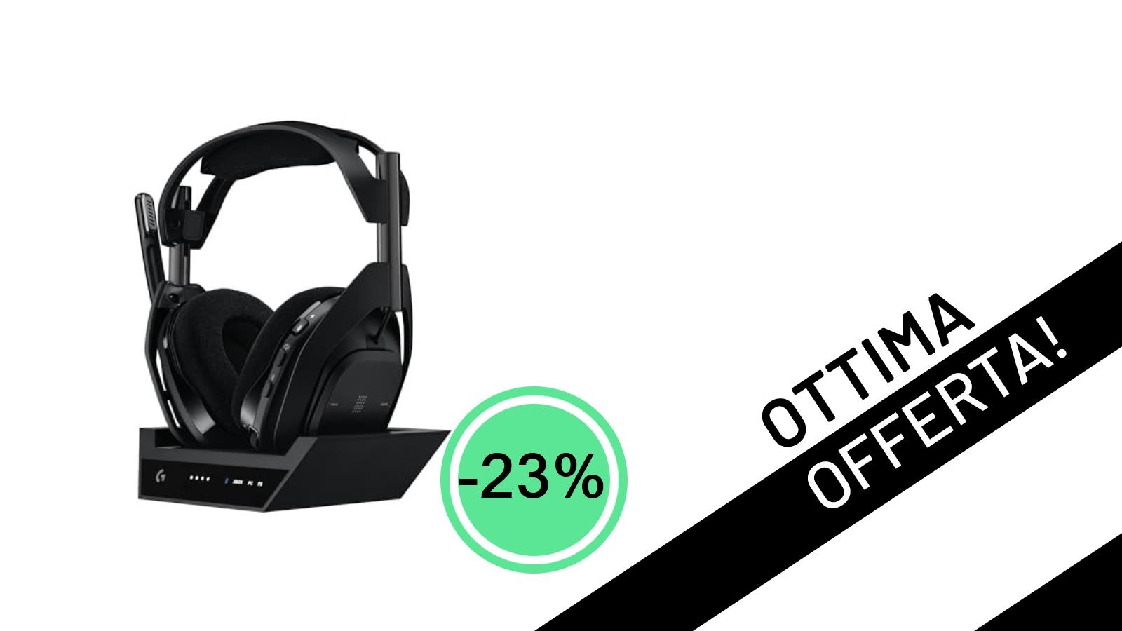 Le Cuffie Gaming Logitech G Astro A50 X: L'Offerta Che Stavi Aspettando Scontate del 23%!