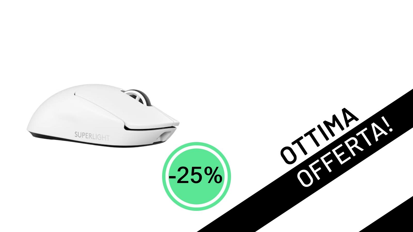 Logitech G PRO X SUPERLIGHT 2: Il Mouse Gaming Wireless Definitivo Ora Scontato del 25%!