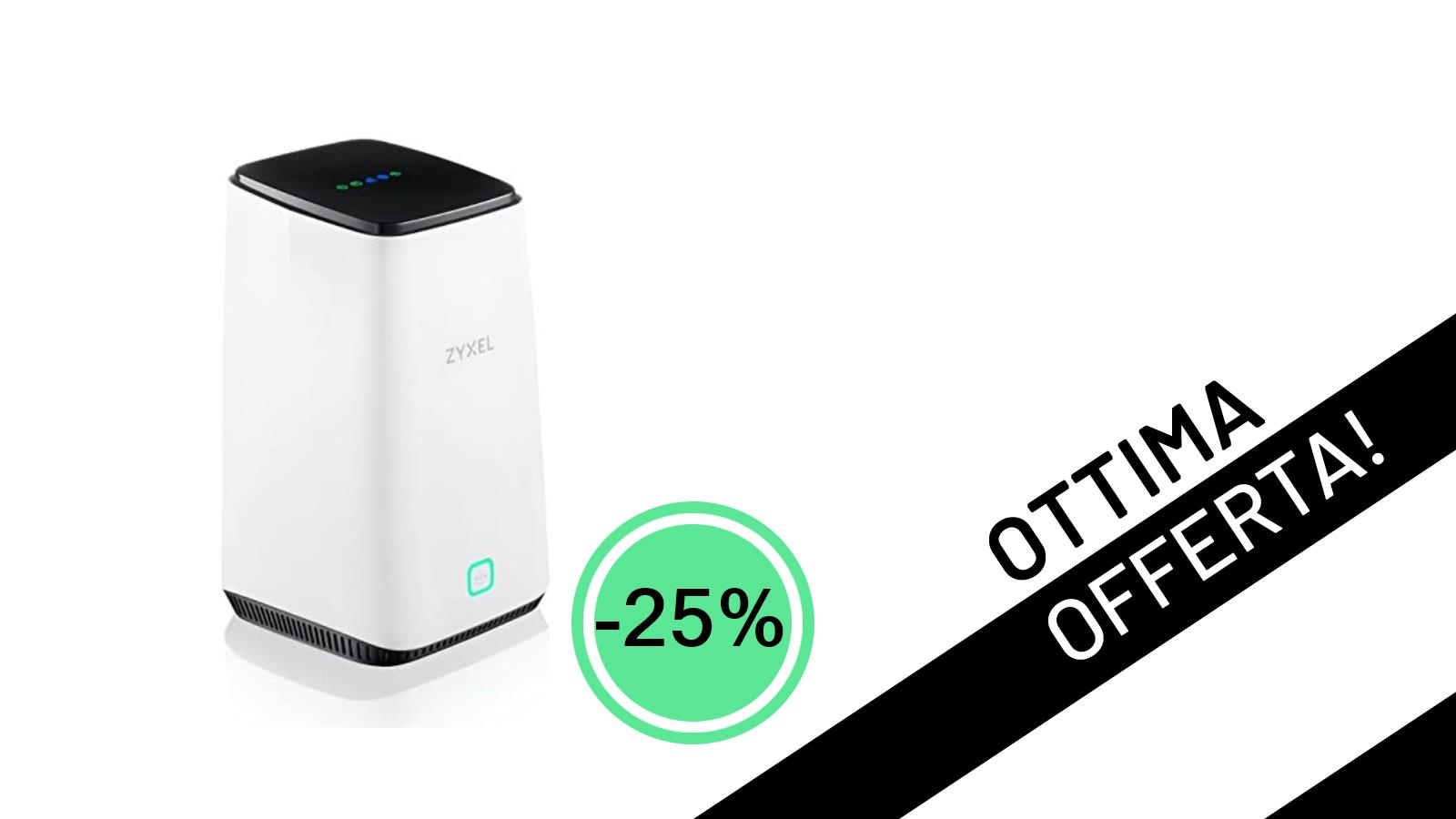 Zyxel Router 5G con SIM: Porta la Velocità del Futuro a Casa Tua con uno Sconto del 25%!