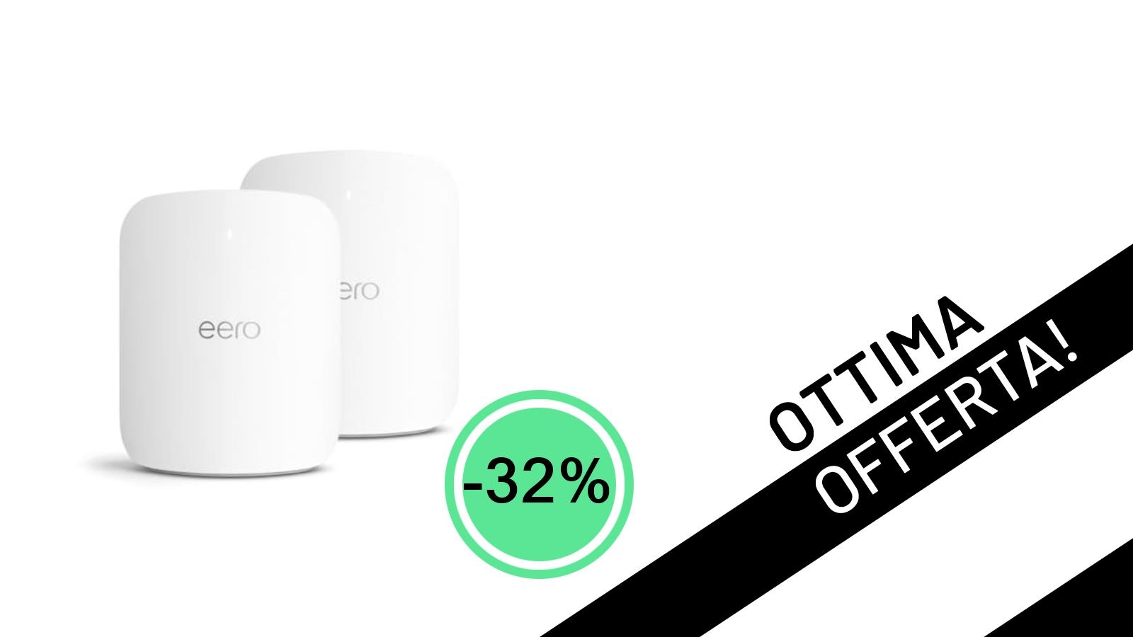 Rivoluziona la Tua Connessione: Amazon eero Max 7, il Wi-Fi Mesh di Ultima Generazione Scontato del 32%!