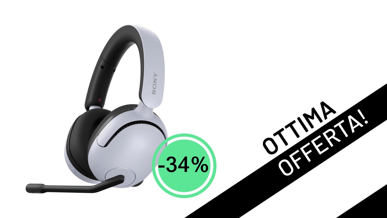 Cuffie Sony INZONE H5: L'audio gaming a 360 gradi è tuo a soli 99€ con uno sconto imperdibile!