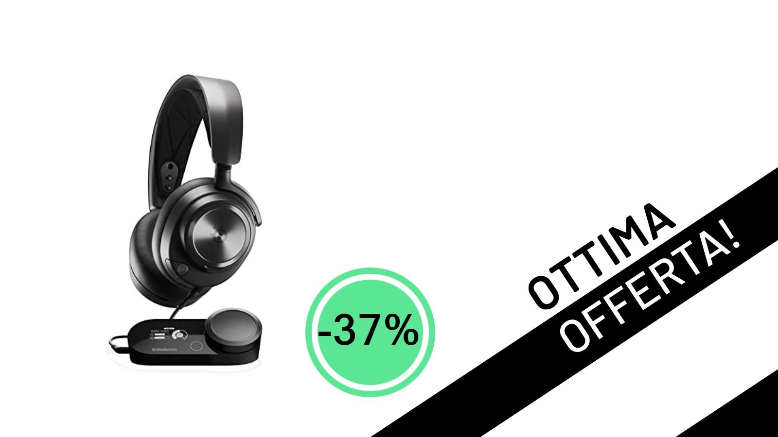 Offerta imperdibile: le SteelSeries Arctis Nova Pro Xbox precipitano a soli 189,99€ con uno sconto del -37%!
