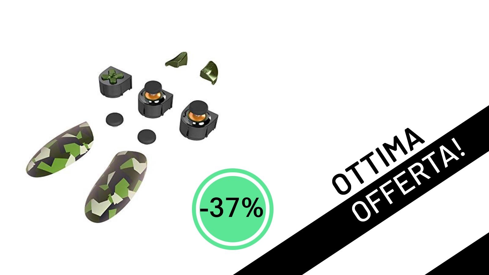 Thrustmaster ESWAP X Green Color Pack: Personalizzazione al Top con il -37% a soli 31,64€!