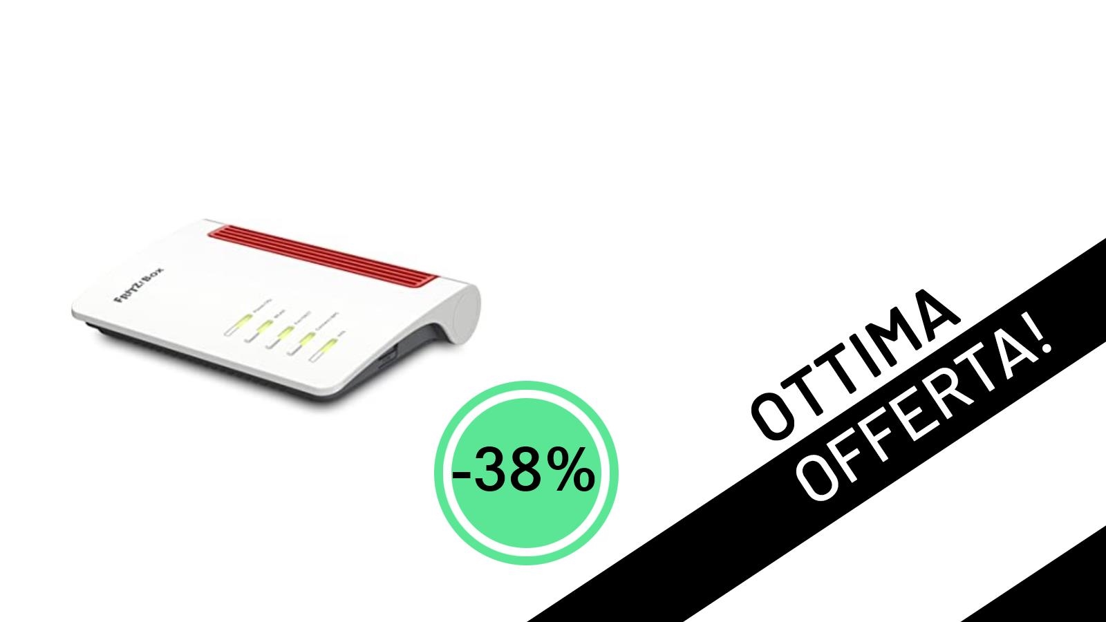 Rivoluziona la tua connessione: FRITZ!Box 7530 Ax al minimo storico con il 38% di sconto!