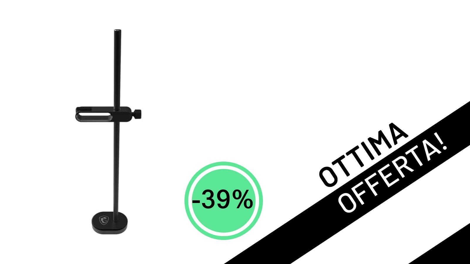 Supporto Scheda Video MSI: Un'Offerta Imperdibile con il 39% di Sconto a Soli 12,15€!