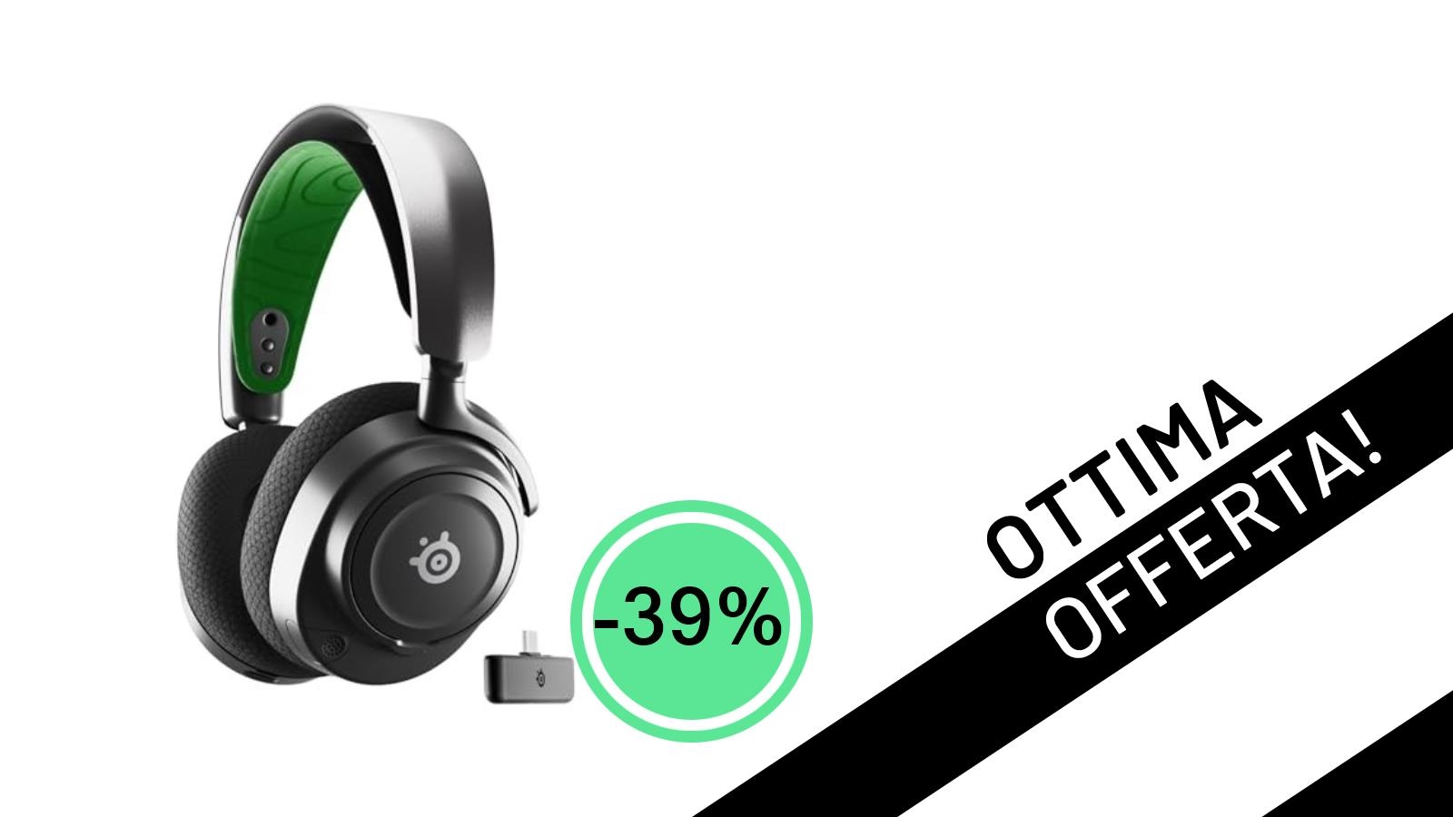 SteelSeries Arctis Nova 7X: L'offerta gaming che aspettavi è qui, con uno sconto del 39%!