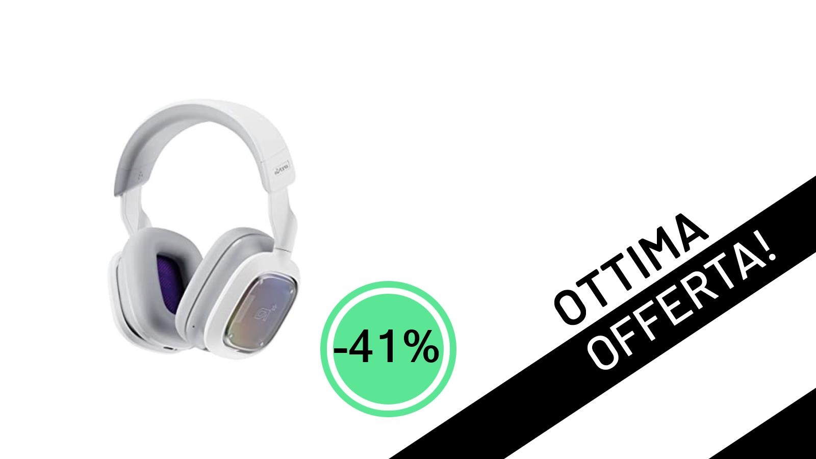 Offerta imperdibile: le cuffie gaming ASTRO A30 LIGHTSPEED precipitano a soli 159€!