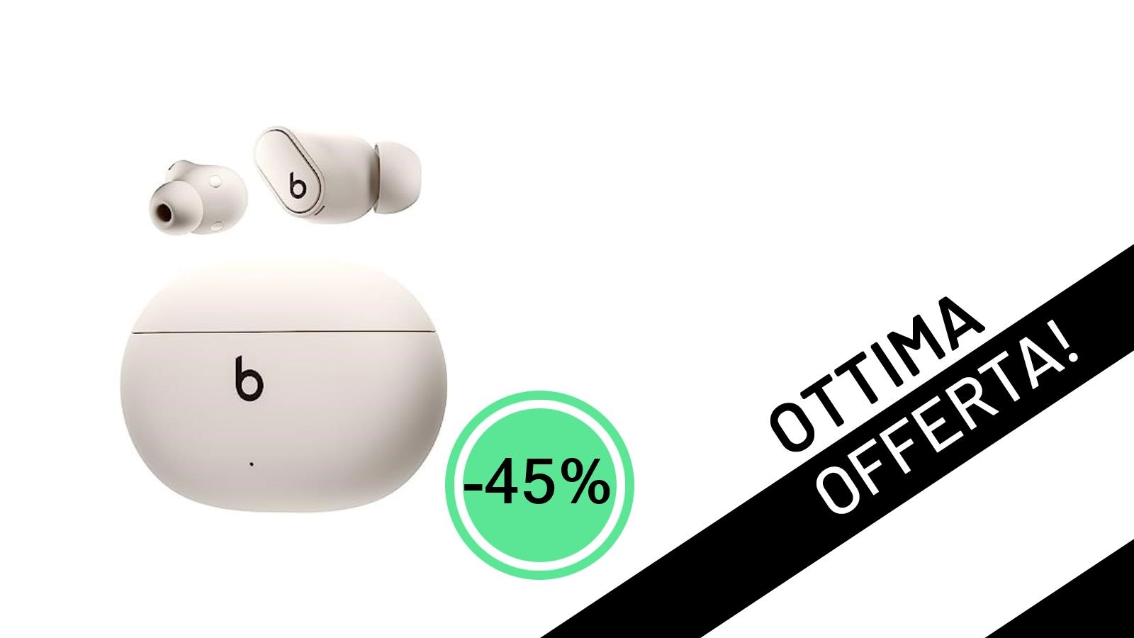 Beats Studio Buds +: L'Offerta Shock con Audio Spaziale e Cancellazione del Rumore al -45%!