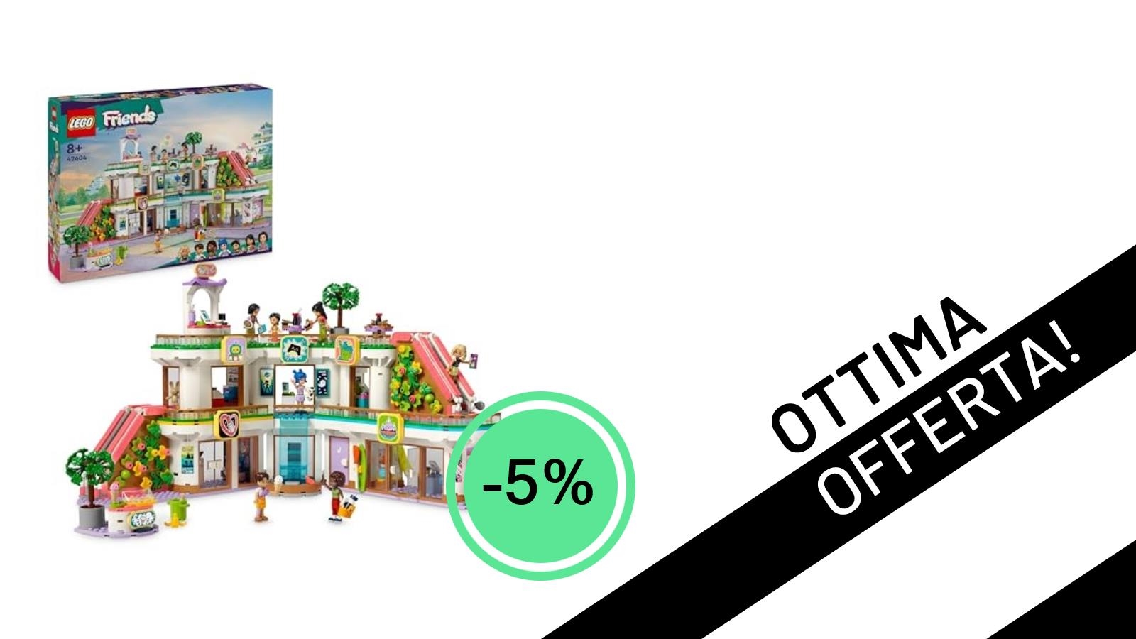 LEGO Friends Centro Commerciale di Heartlake City: L'Offerta Imperdibile per un Divertimento Creativo!