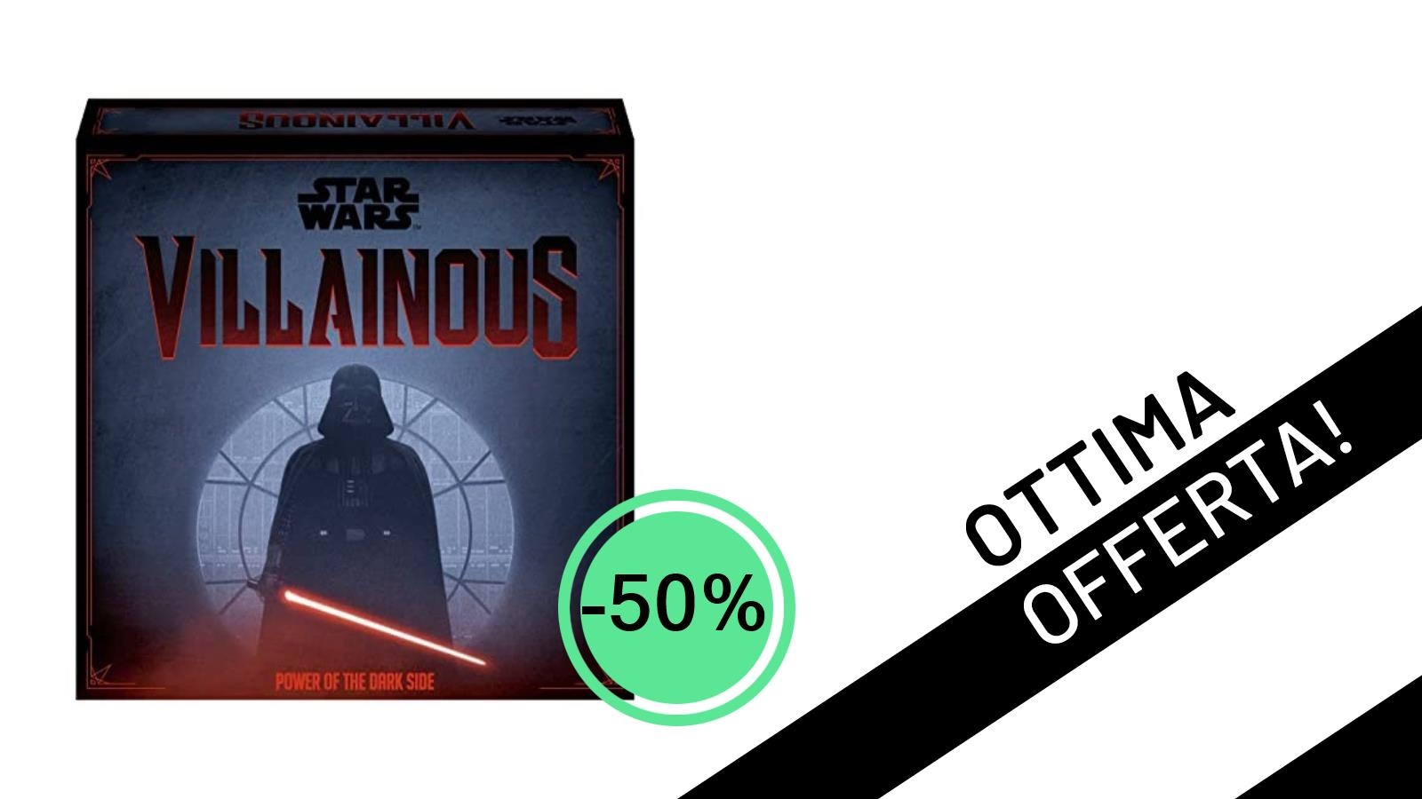 Affare Stellare! Ravensburger Star Wars Villainous Scontato del 50% a Soli 30€