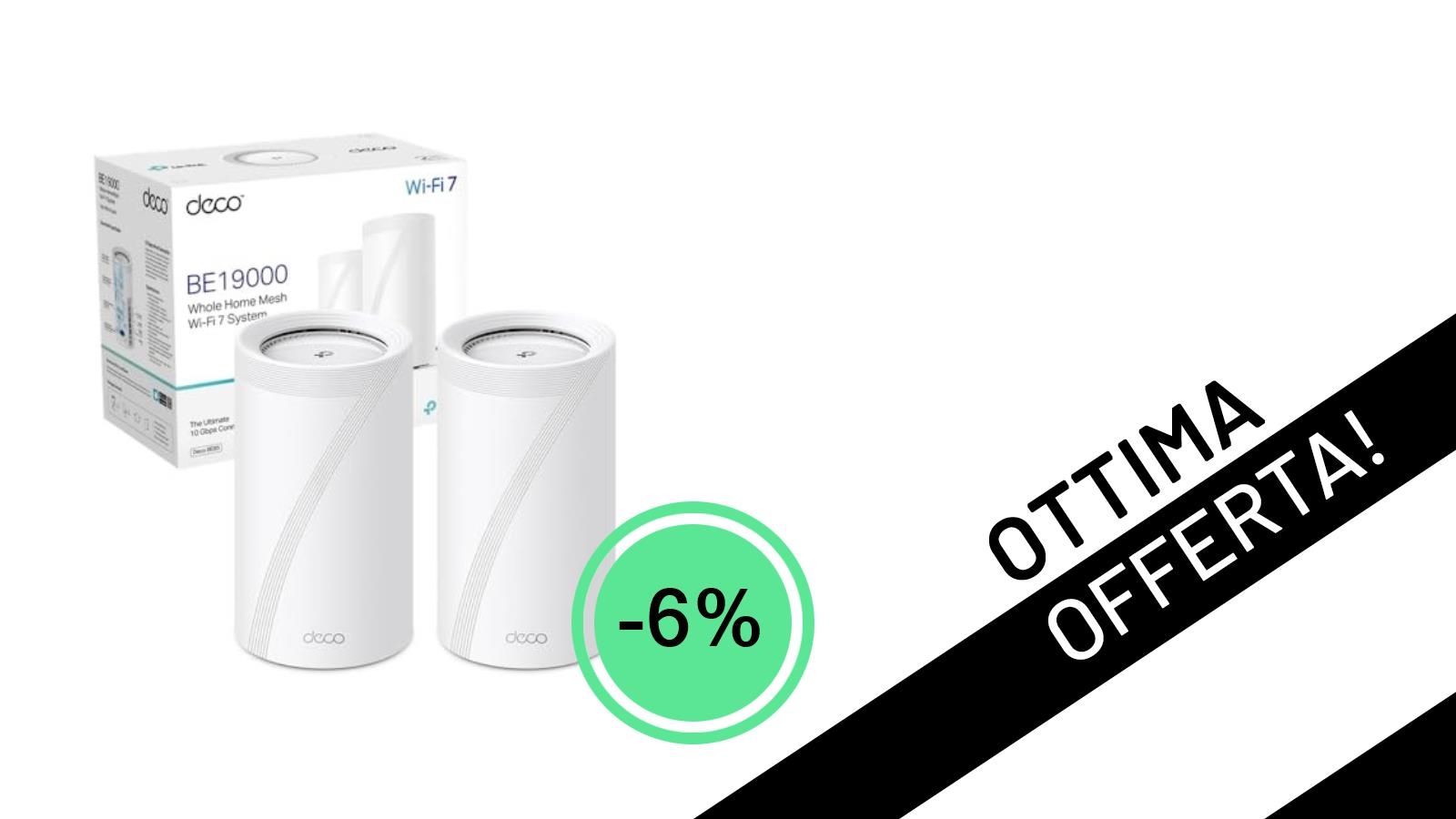 Un'occasione Imperdibile: TP-Link Deco BE85 WiFi 7 al Minimo Storico con Offerta Esclusiva!