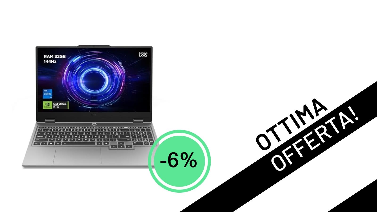 Lenovo LOQ 15 Gaming: L'Offerta Imperdibile per Domina Ogni Partita a Soli 1.179,00€!