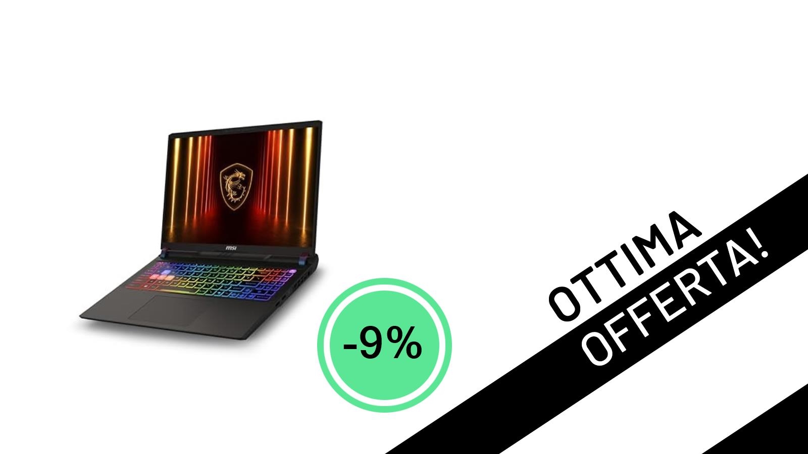 Offerta Imperdibile: MSI Vector 16 HX AI, la Potenza Gaming che Stavi Cercando a un Prezzo Incredibile!